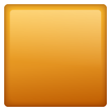 orange square as rendered by WhatsApp