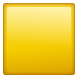 yellow square as rendered by WhatsApp