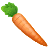 carota as rendered by WhatsApp