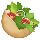 pita farcita as rendered by WhatsApp