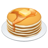 pancakes as rendered by WhatsApp