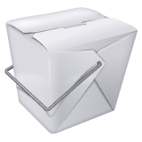takeout box as rendered by WhatsApp