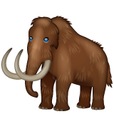 mammoth as rendered by WhatsApp
