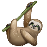 bradipo as rendered by WhatsApp