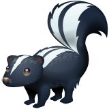 skunk as rendered by WhatsApp