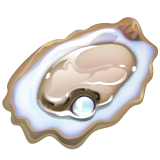oyster as rendered by WhatsApp
