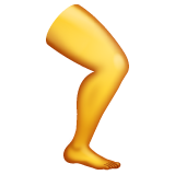 leg as rendered by WhatsApp