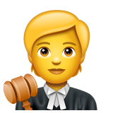 judge as rendered by WhatsApp