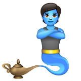 genie as rendered by WhatsApp
