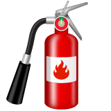 fire extinguisher as rendered by WhatsApp