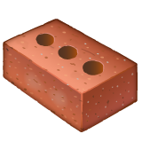 brick as rendered by WhatsApp