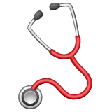 stethoscope as rendered by WhatsApp
