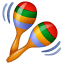 maracas as rendered by WhatsApp