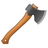 axe as rendered by WhatsApp