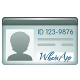 identification card as rendered by WhatsApp