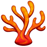 coral as rendered by WhatsApp
