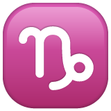 Segno zodiacale del Capricorno as rendered by WhatsApp