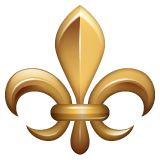 fleur-de-lis as rendered by WhatsApp