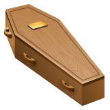 coffin as rendered by WhatsApp