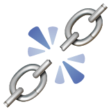 catena spezzata as rendered by WhatsApp