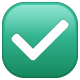 check mark button as rendered by WhatsApp