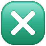 angekreuztes Kästchen as rendered by WhatsApp